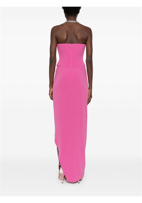 Pink crepe corset maxi dress Alex perry - women ALEX PERRY | D1423CNDY